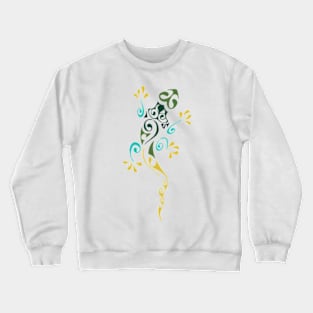 Colorful Lizard Crewneck Sweatshirt